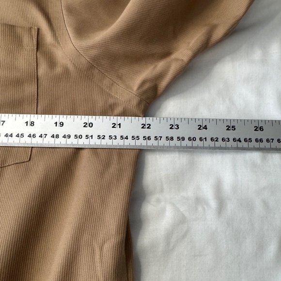 Joseph Abboud Men's Regular Fit Long Sleeve Button Up Shirt Caramel 15.5 - 32/33 - Picture 8 of 12